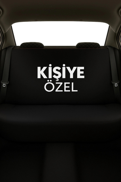 TKY Tasarımı Kendin Yap Kişiye Özel 8 Parça Oto Koltuk Kılıf Seti (Ön+Arka Set, 2 Boyun Yastık,2 Kemer Kılıf)