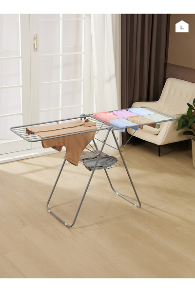 Lawazim Clothes Drying Rack 176x58x100cm 2 Tier