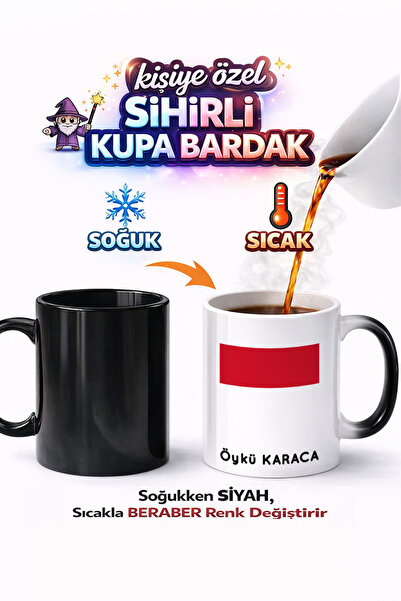 Kirbi Reklam كوب سحري من البورسلين مطبوع عليه علم موناكو على الوجهين هدية