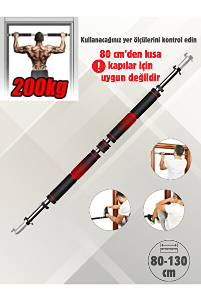 Unichrome Uzun Süngerli Barfix Demiri Barfiks Çubuğu Koridor Barfiks Barı 80 ...