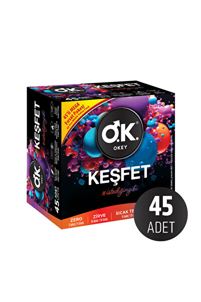 Okey Keşfet 45’li Prezervatif
