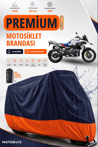 Motobros Yamaha Xmax 125 - Luxury Premium Waterproof Parachute Fabric, Lastin...