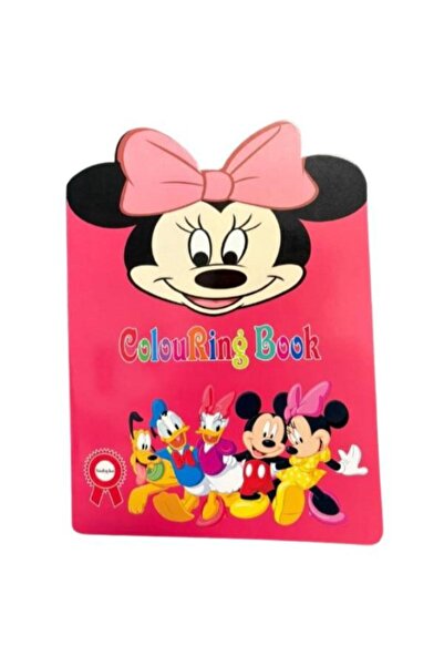 OEM Carte de colorat pentru copii, Diverse personaje, Roz, 2+