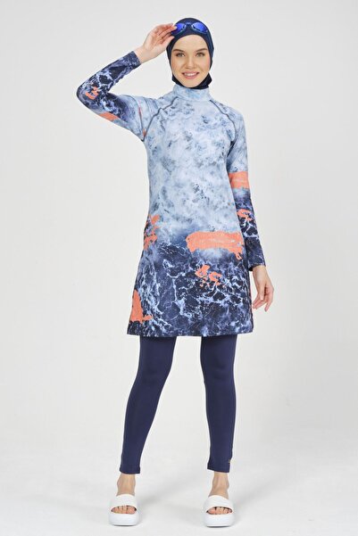 ALFASA Hijab Swimsuit '' Waterproof, Non-Stick to the Body'' Nalu