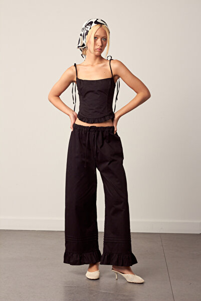 Beyyoglu %100 Cotton Bol Paça Pantolon