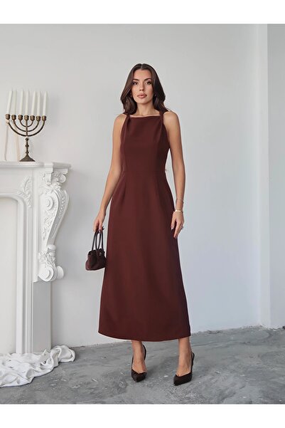 Donna Dress Brown