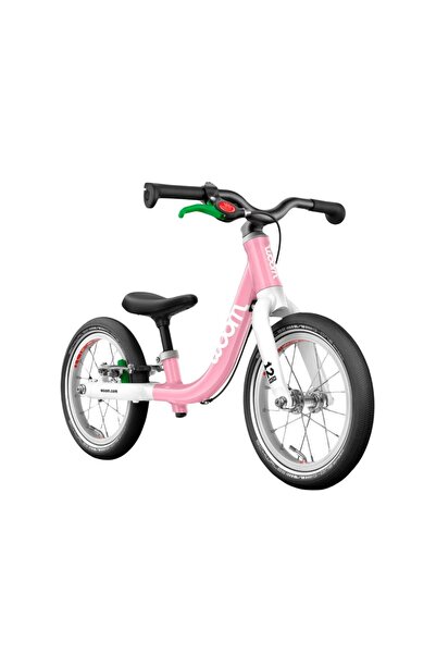 Woom Bicicletă pentru copii 1 Go cu roți de 12 inch, roz pudră