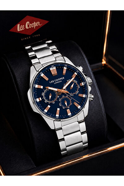 Lee Cooper Steel Cord Internal Functions Active 5 Atm Water Resistant Men's W...