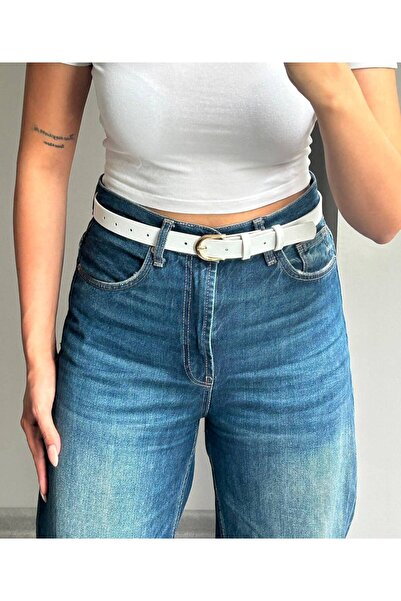 LİA KEMER Loyal Oval Buckle Model Jacket Belt Dress Belt Trouser Belt