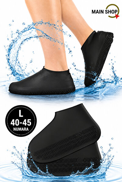 isgstore Main Shop Su Geçirmez Silikon Ayakkabı Kılıfı - Kaymaz Tabanlı Taşın...