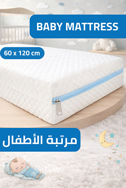 Soft Touch مرتبة أطفال ناعمة فاخرة (60 × 120 سم)، مرتبة سرير أطفال وسرير أطفا...