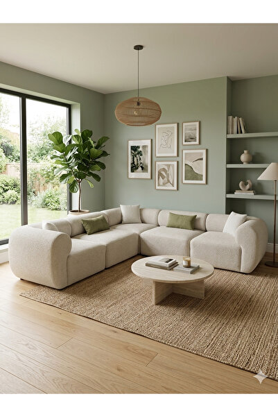 Artex Napoli 6 modül köşe takımı