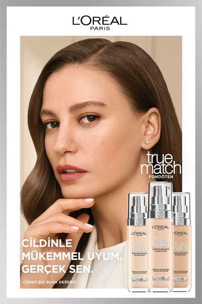 L'Oreal Paris True Match Bakım Yapan Fondöten - 1.5N Nötr Alt Ton