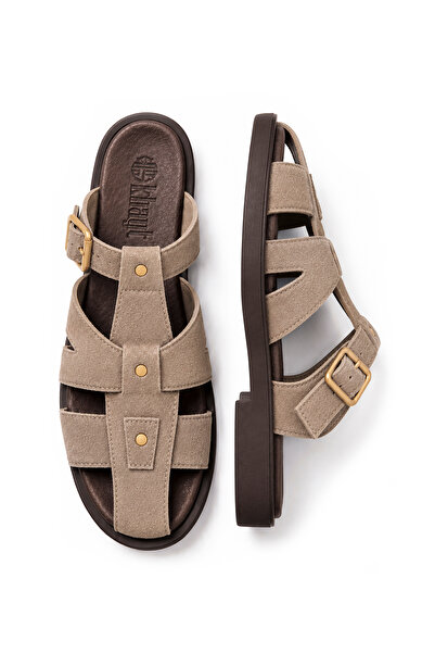 Khayt Lenora Anatomical Suede Cage Women's Slippers