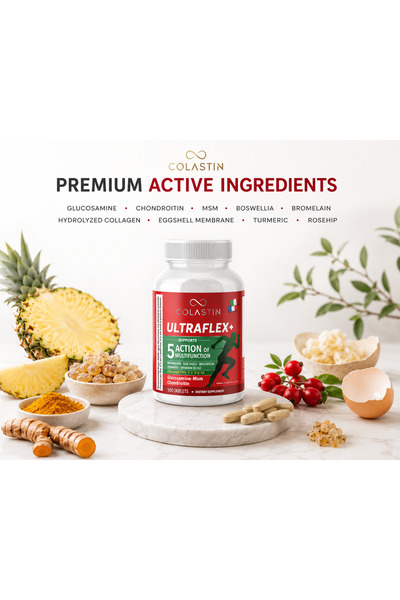 Colastin Ultraflex+ Glucosamine Msm Chondroitin Collagen Type 1-2-3 Vitamin D...