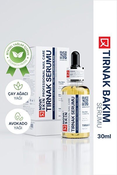 Novaskin Tırnak Bakım Serumu - Çay Ağacı, Avokado ve Acı Portakal Kabuğu Yağı...