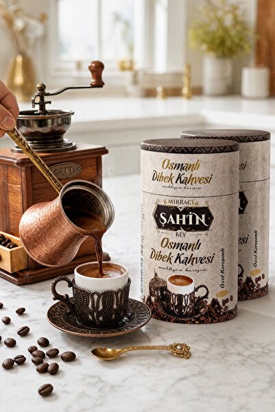 ŞAHİNBEY Mırracı Şahin Bey Osmanlı Dibek Kahvesi 250 gr