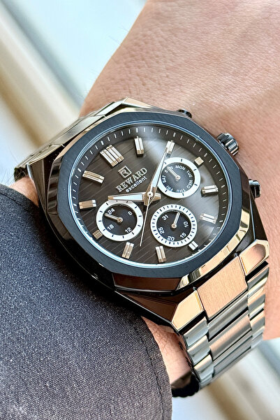 Reward Rd813309M Men's Wristwatch with Steel Strap