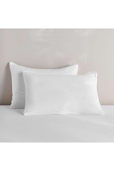 PAN HOME Feather Soft Muslin 2-piece Pillow Case Set 50x75cm - White