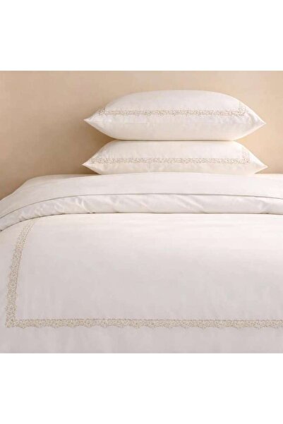 PAN HOME Reflection Home Oasis Floretta Embroidered 3-piece King Duvet Cover ...