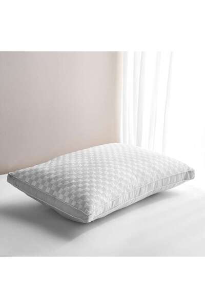 PAN HOME وسادة إيكولوش من فول الصويا مع حشوة 48x74x4 سم - رمادي