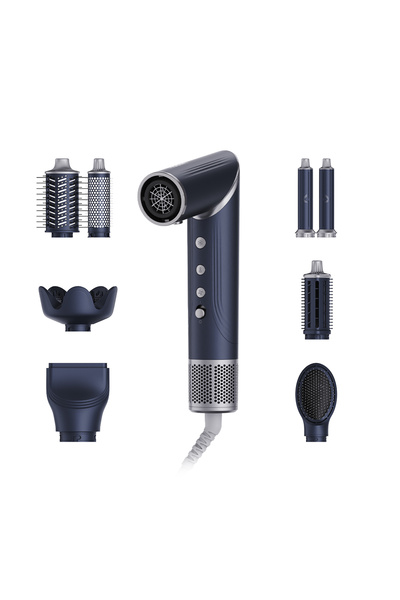 Hooma AeroStyle Pro Saç Şekillendirici Koyu Mavi (Hooma Türkiye Garantili)