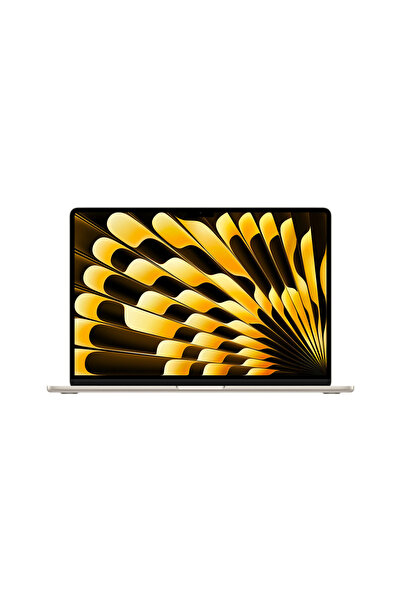 Apple 15" MacBook Air: M5 çip, 10 CPU ve 10 GPU, 16 GB RAM, 1 TB SSD - Yıldız...