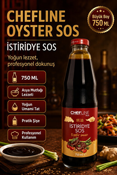 Chefline Oyster (İstiridye) Sos 750 Gr