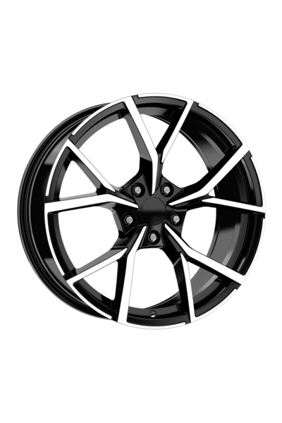 LJAPPLIED LJA-ADY917-04 7.5x17" 5x112 ET40 57.1 Black Diamond 17 İnç Jant Tak...