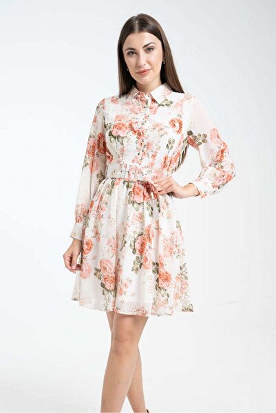 mica Long Sleeve Short Dress