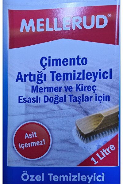 BYR Mellerud Kireç Bazlı Taşlar Ve Mermer Için Çimento Artığı Temizleyici 1 Lt