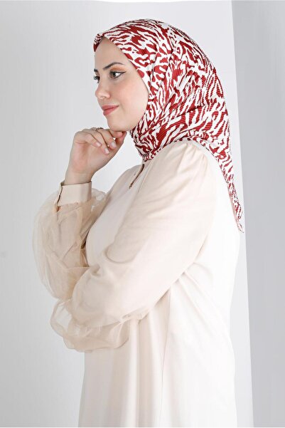 Alvina PİLİSELİ ZEBRA DESEN EŞARP 8212