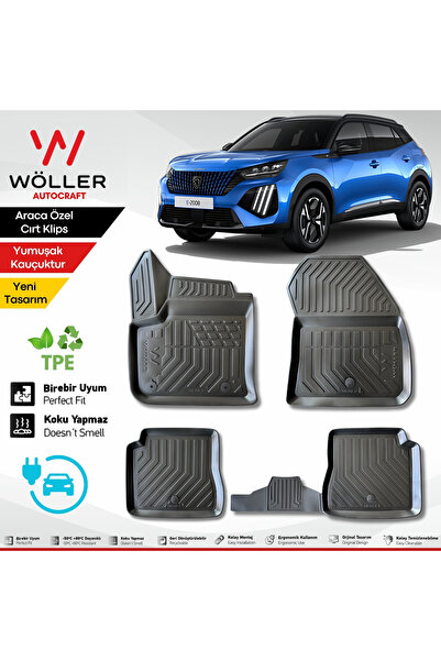 wöller Peugeot E 2008 Paspas Elektrikli 2020 Sonrası Uyumlu 3d Havuzlu Wöller...