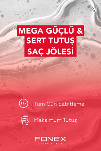 Fonex Saç Jölesi Mega Güçlü - Sert Tutuş 500 ML