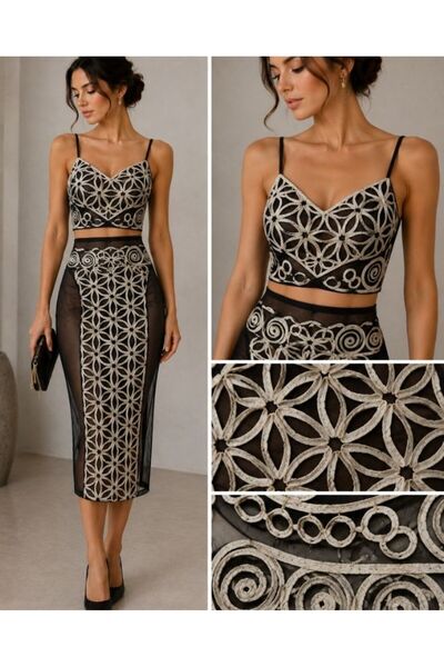 FASHION MIR Dantela_model grecesc_tull_latime 1,30m_fusta_rochie_vara_materia...