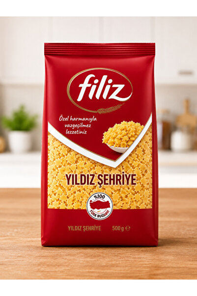 FİLİZ Yıldız Şehriye 500 Gr 1 Adet - Güven Bitkisel