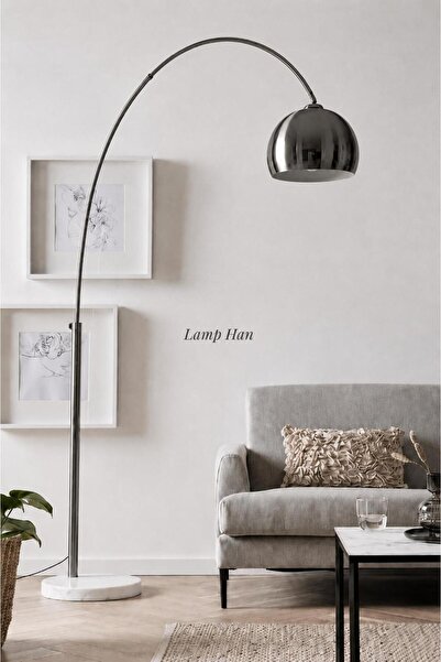 Lamp Han Curve Arch Series Deve Boyu Zemin Lambası Olta Lambader