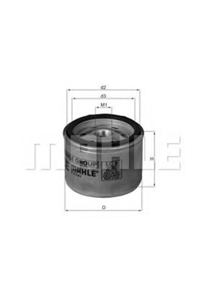 Mahle Original Φίλτρο αέρα LC 3