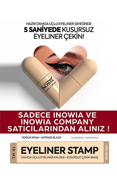İnowia YUZA-Eyeliner Stamp-Çift Taraflı Suya dayanıklı