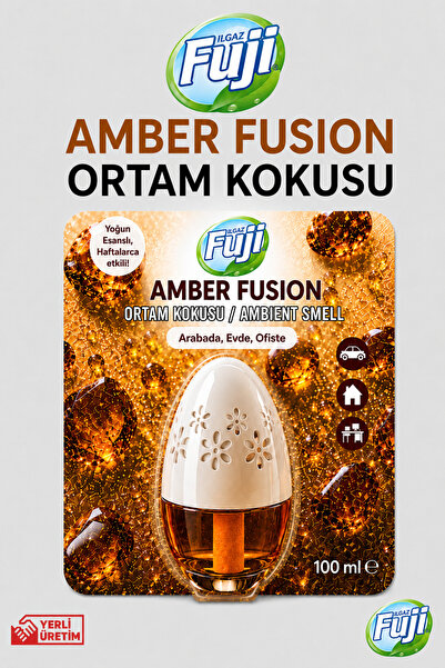 Ilgaz Fuji Amber Araç, WC, Oda ve Ortam Kokusu 100 ml | Amber Fusion Kalıcı K...