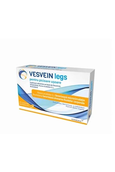 OEM Vesvein Legs συμπλήρωμα διατροφής, για ανάλαφρα πόδια, 60 ταμπλέτες, Alfa...