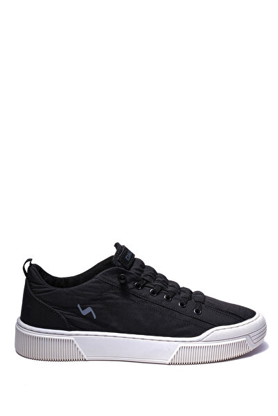 noka Champ Black White Men's Casual Shoes