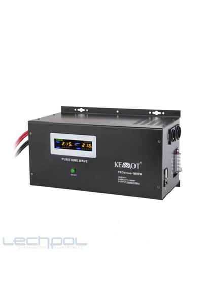 Kemot UPS Centrale Termice URZ3411, unda pura sinusoidala, 2200VA, 1600W, 12V...