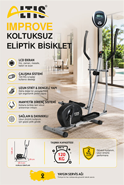 ALTIS İmprove Elıptık Bısıklet Koltuksuz