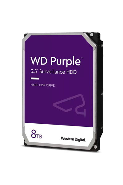 WESTERN DIGITAL 8TB PURPLE 3.5 inch 256MB Serial ATA III