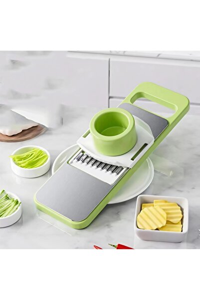 Go İthalat 7 Different Blade Choppers Practical Sharp Blade Kitchen Grater