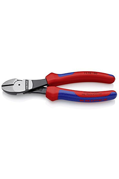 Knipex 74 02 180 tăietor diagonal cu pârghie mare