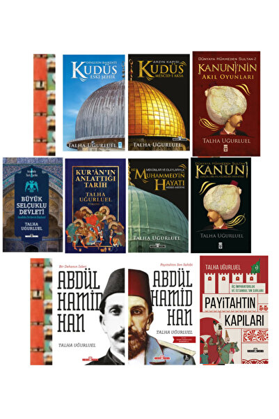 Timaş Yayınları Talha Uğurluel kitaplığı-Kuranın Anlattığı Tarih,Hz.Muhammedi...
