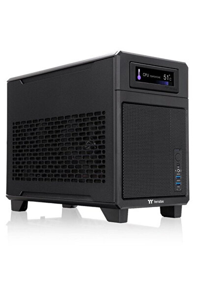 THERMALTAKE CA-11A-00S1NN-00, Mini Tower, Mini-ITX, Negru