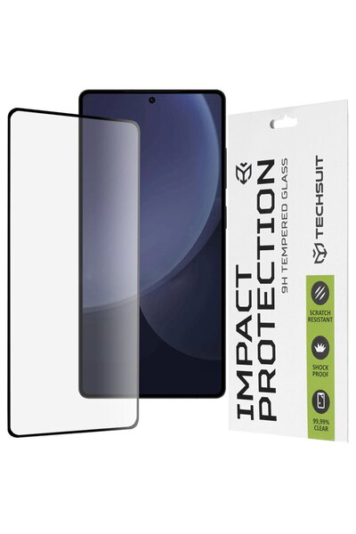Techsuit Folie pentru Samsung Galaxy S25 Ultra - 111D Full Cover / Sticlă cu ...
